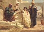 unknow artist Arab or Arabic people and life. Orientalism oil paintings  249 France oil painting artist